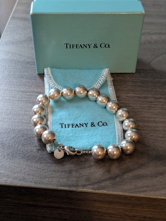Tiffany & Co. Jewelry - Tiffany & Co. Polished Silver Bead Bracelet
